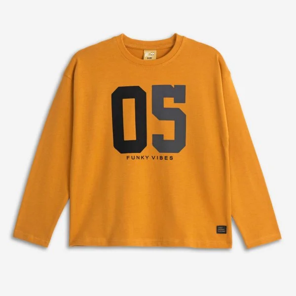 Φωτογραφία προϊόντος: Παιδική μπλούζα for Funky Kids αγόρι 6-16 ετών 225-106118-1 Κίτρινο