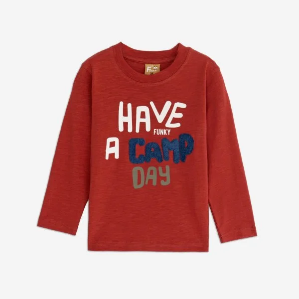 Φωτογραφία προϊόντος: Παιδική μπλούζα for Funky Kids αγόρι 1-6 ετών 225-306104-1 Κόκκινο