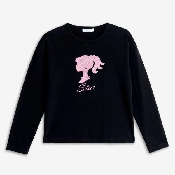 Φωτογραφία προϊόντος: Παιδική μπλούζα for Funky Kids κορίτσι 6-16 ετών 225-506106-2 Μαύρο