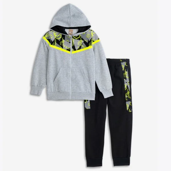 Φωτογραφία προϊόντος: Παιδικό σετ φόρμας for Funky Kids αγόρι 6-16 ετών 225-117146-1 Γκρι