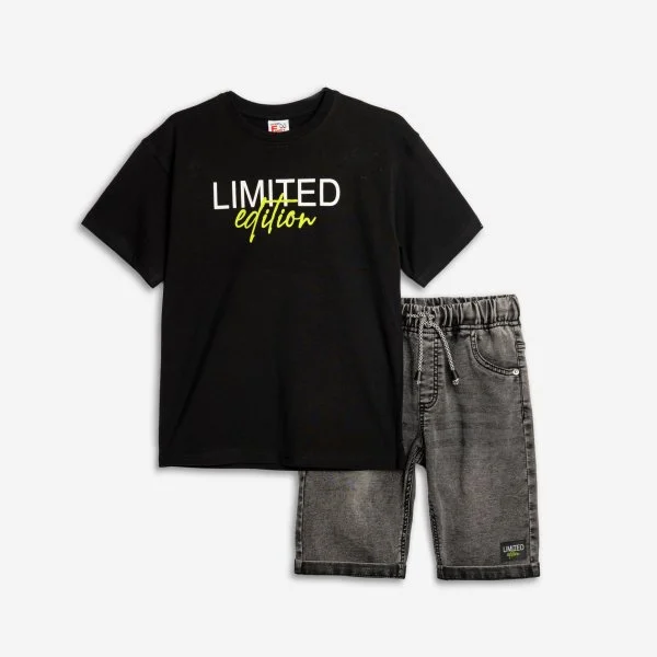 Φωτογραφία προϊόντος: Παιδικό σετ τζιν for Funky Kids αγόρι 6-16 ετών 125-102101-1 Μαύρο