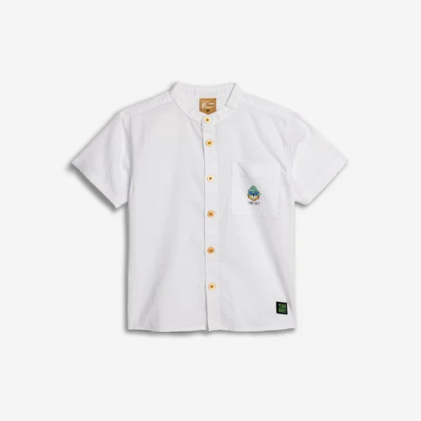 Φωτογραφία προϊόντος: Παιδικό πουκάμισο for Funky Kids αγόρι 2-6 ετών 125-308102-1 Λευκό