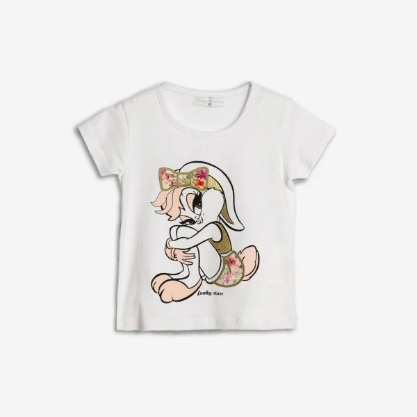 Φωτογραφία προϊόντος: Παιδική μπλούζα for Funky Kids κορίτσι 2-6 ετών 125-705102-3 Λευκό