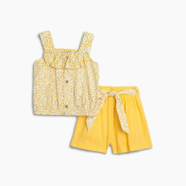 Φωτογραφία προϊόντος: Παιδικό σετ σορτς for Funky Kids κορίτσι 2-6 ετών 125-725104-1 Κίτρινο