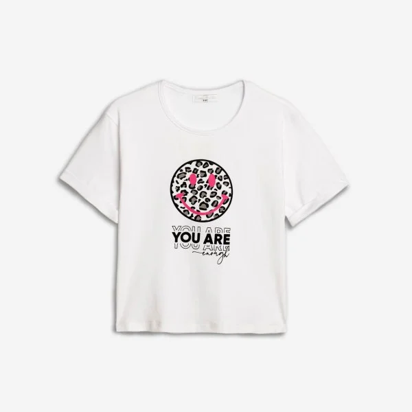Φωτογραφία προϊόντος: Παιδική μπλούζα for Funky Kids κορίτσι 6-16 ετών 125-505108-1 Λευκό