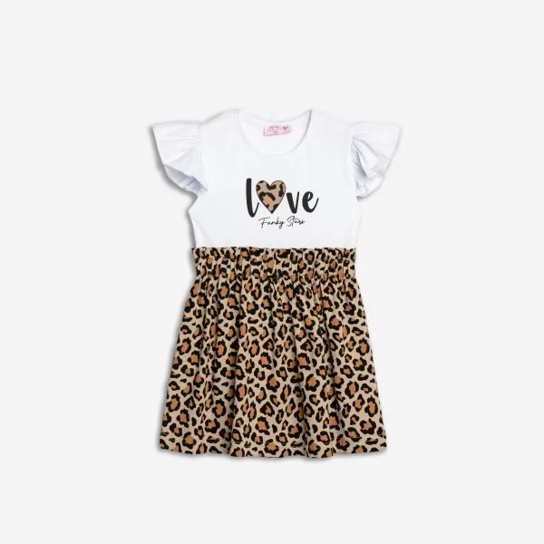 Φωτογραφία προϊόντος: Παιδικό φόρεμα for Funky Kids κορίτσι 2-6 ετών 125-728106-2 Λευκό