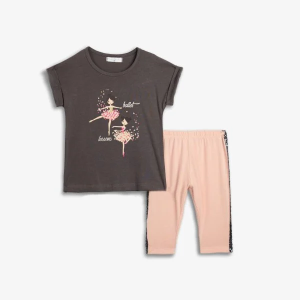 Φωτογραφία προϊόντος: Παιδικό σετ κολάν for Funky Kids κορίτσι 2-6 ετών 125-719111-1 Γκρι
