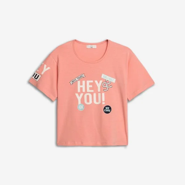 Φωτογραφία προϊόντος: Παιδική μπλούζα for Funky Kids κορίτσι 6-16 ετών 125-505103-1 Σομόν