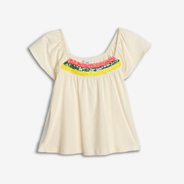 Φωτογραφία προϊόντος: Παιδική μπλούζα for Funky Kids κορίτσι 6-16 ετών 125-505135-1 Λευκό