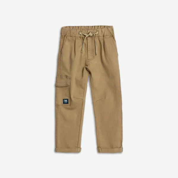 Φωτογραφία προϊόντος: Παιδικό παντελόνι for Funky Kids αγόρι 2-6 ετών 125-311101-1 Καφέ