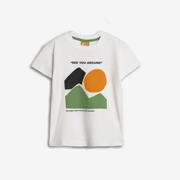 Φωτογραφία προϊόντος: Παιδική μπλούζα for Funky Kids αγόρι 2-6 ετών 125-305108-1 Λευκό