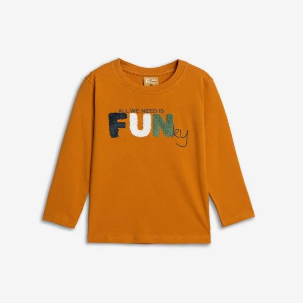 Φωτογραφία προϊόντος: Παιδική μπλούζα for Funky Kids αγόρι 2-6 ετών 125-306101-2 Πορτοκαλί