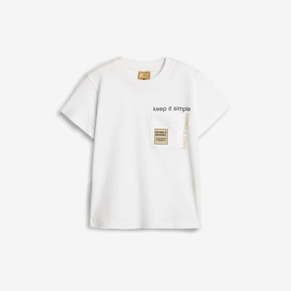 Φωτογραφία προϊόντος: Παιδική μπλούζα for Funky Kids αγόρι 2-6 ετών 125-305124-1 Λευκό