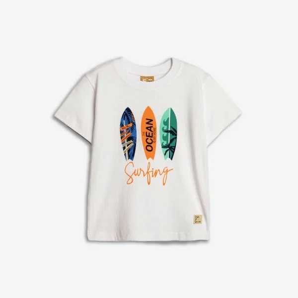 Φωτογραφία προϊόντος: Παιδική μπλούζα for Funky Kids αγόρι 2-6 ετών 125-305116-2 Λευκό