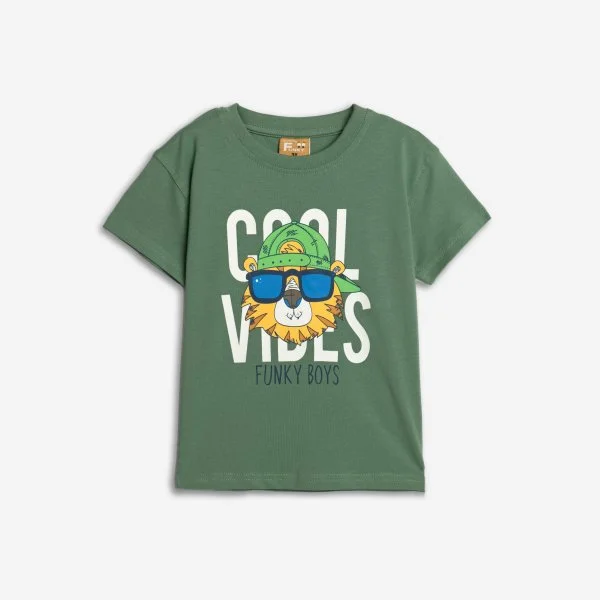 Φωτογραφία προϊόντος: Παιδική μπλούζα for Funky Kids αγόρι 2-6 ετών 125-305112-1 Πράσινο