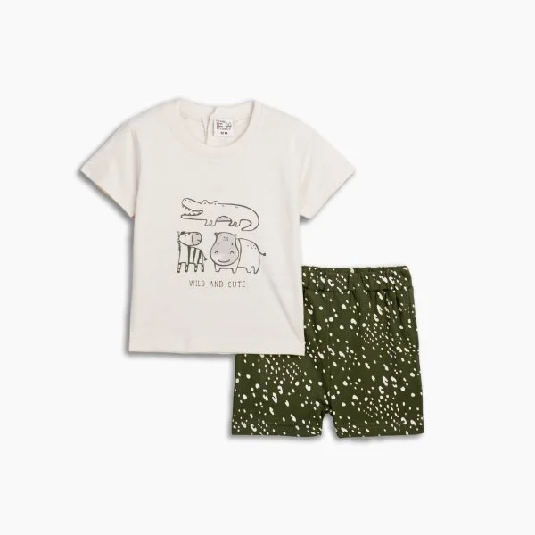 Φωτογραφία προϊόντος: Βρεφικό σετ μακό for Funky Kids αγόρι 6-24 μηνών 125-801114-1 Εκρού