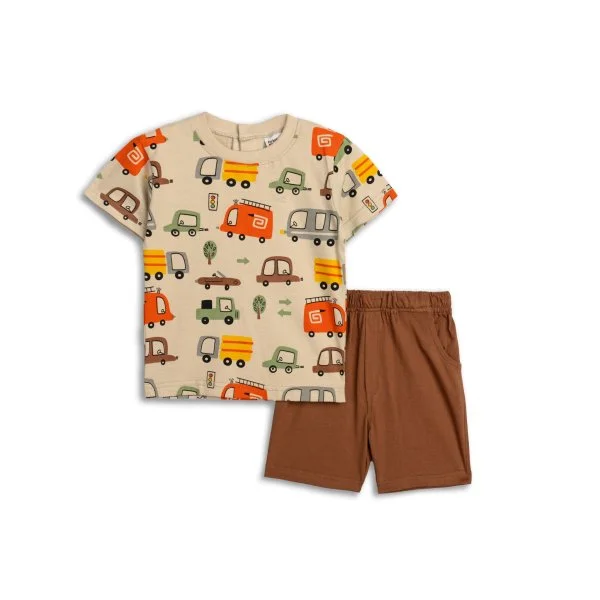 Φωτογραφία προϊόντος: Βρεφικό σετ μακό for Funky Kids αγόρι 6-24 μηνών 125-801115-1 Μπεζ