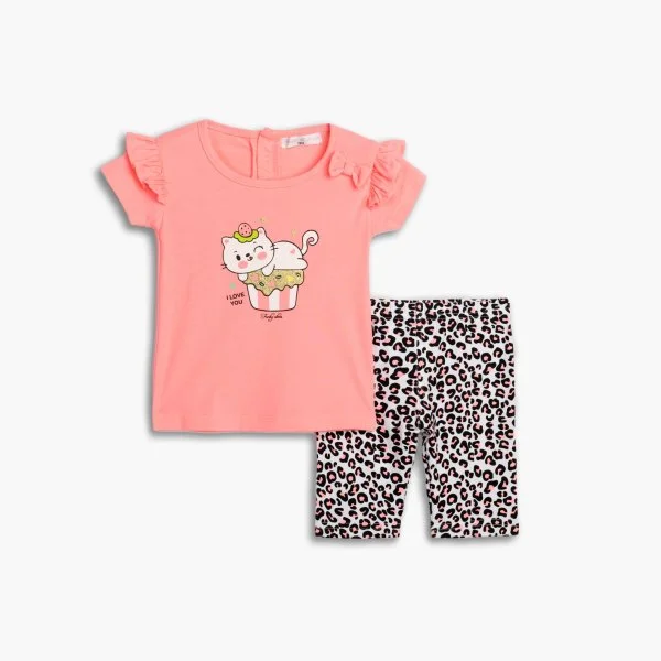 Φωτογραφία προϊόντος: Βρεφικό σετ κολάν for Funky Kids κορίτσι 6-24 μηνών 125-919109-1 Ροζ
