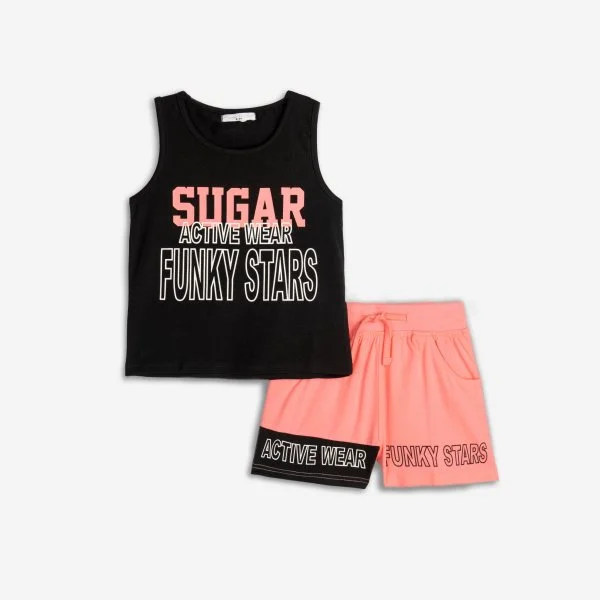 Φωτογραφία προϊόντος: Παιδικό σετ σορτς for Funky Kids κορίτσι 6-16 ετών 125-524108-1 Μαύρο