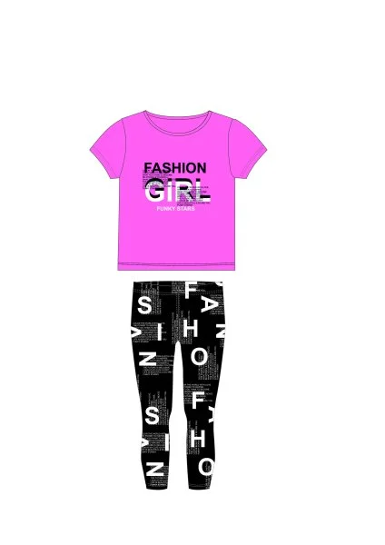 Φωτογραφία προϊόντος: Παιδικό σετ κολάν for Funky Kids κορίτσι 6-16 ετών 125-539115-1 Ροζ