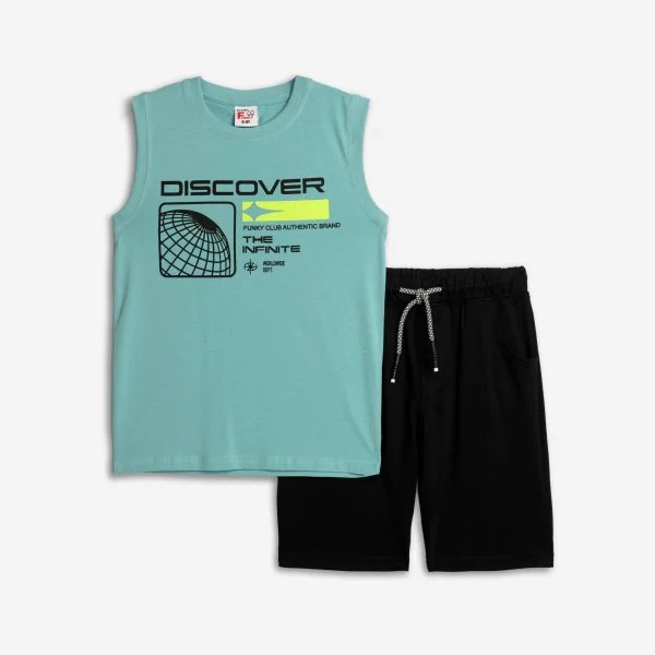 Φωτογραφία προϊόντος: Παιδικό σετ μακό for Funky Kids αγόρι 6-16 ετών 125-101401-2 Γαλάζιο