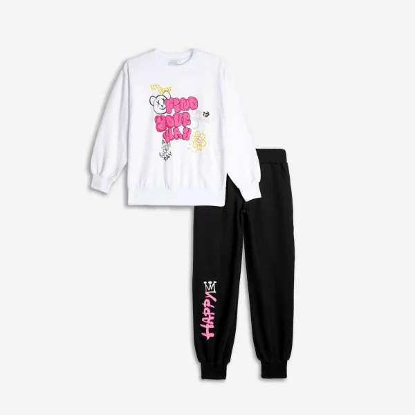 Φωτογραφία προϊόντος: Παιδικό σετ φόρμας for Funky Kids κορίτσι 6-16 ετών 125-517105-1 Λευκό