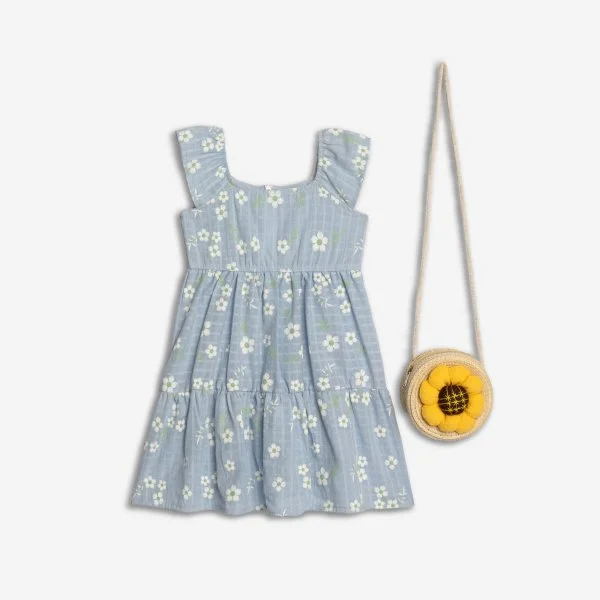 Φωτογραφία προϊόντος: Παιδικό φόρεμα for Funky Kids κορίτσι 2-6 ετών 125-729108-1 Μπλε