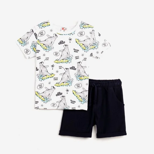 Φωτογραφία προϊόντος: Παιδικό σετ μακό for Funky Kids αγόρι 1-6 ετών 124-301301-1 Λευκό