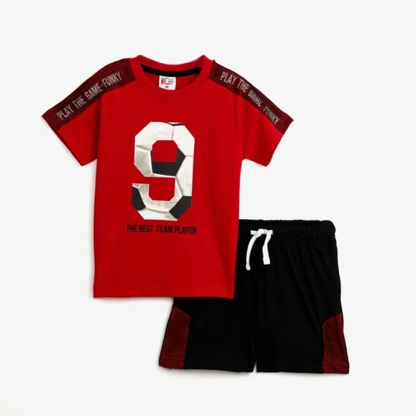 Φωτογραφία προϊόντος: Παιδικό σετ μακό for Funky Kids αγόρι 1-6 ετών 124-301142-1 Κόκκινο