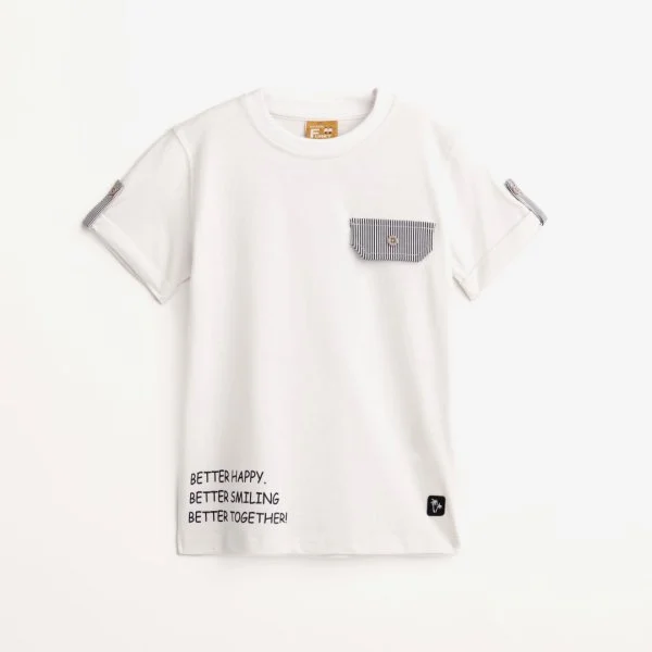 Φωτογραφία προϊόντος: Παιδική μπλούζα for Funky Kids αγόρι 1-6 ετών 124-305120-1 Λευκό