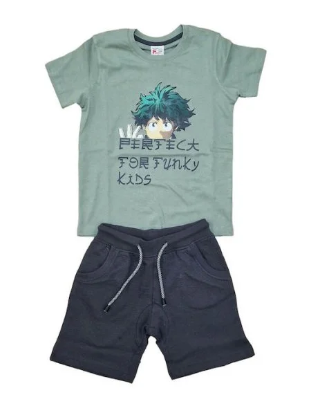 Φωτογραφία προϊόντος: Παιδικό σετ μακό for Funky Kids αγόρι 6-16 ετών 124-101304-1 Πράσινο