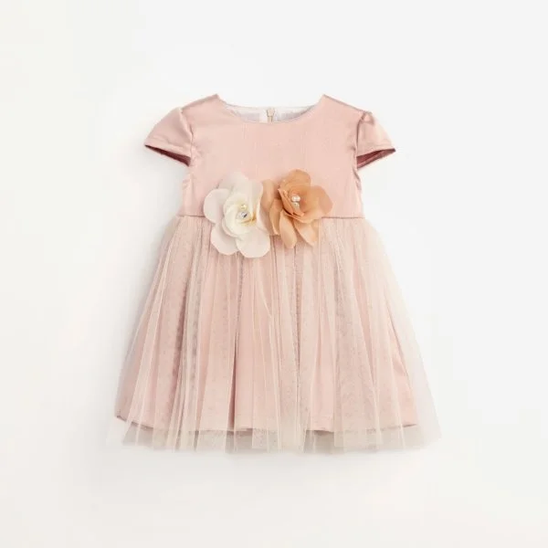 Φωτογραφία προϊόντος: Βρεφικό φόρεμα for Funky Kids κορίτσι 6-24 μηνών 124-929109-1 Ροζ
