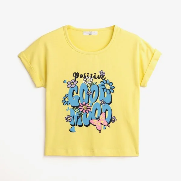 Φωτογραφία προϊόντος: Παιδική μπλούζα for Funky Kids κορίτσι 6-16 ετών 124-505118-2 Κίτρινο