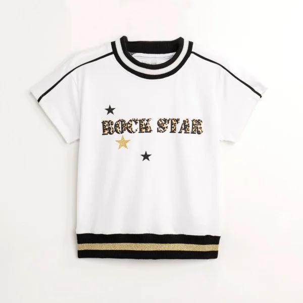 Φωτογραφία προϊόντος: Παιδική μπλούζα for Funky Kids κορίτσι 6-16 ετών 124-505111-1 Λευκό