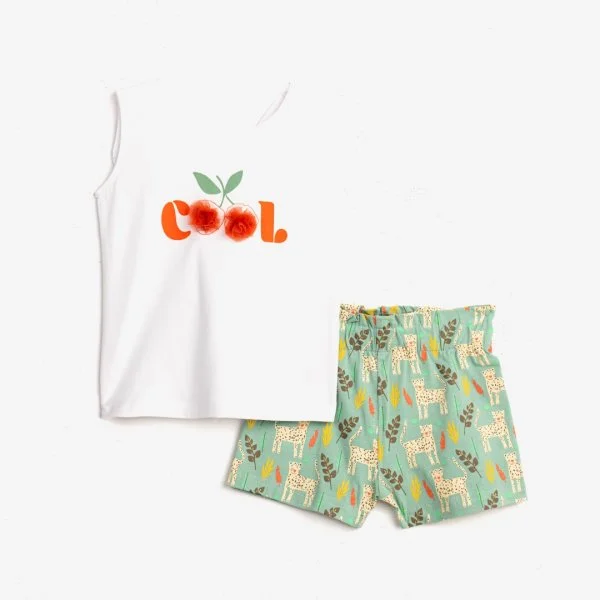 Φωτογραφία προϊόντος: Παιδικό σετ σορτς for Funky Kids κορίτσι 2-6 ετών 124-724139-1 Λευκό