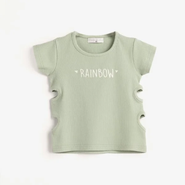 Φωτογραφία προϊόντος: Παιδική μπλούζα for Funky Kids κορίτσι 2-6 ετών 124-705104-1 Φυστικί