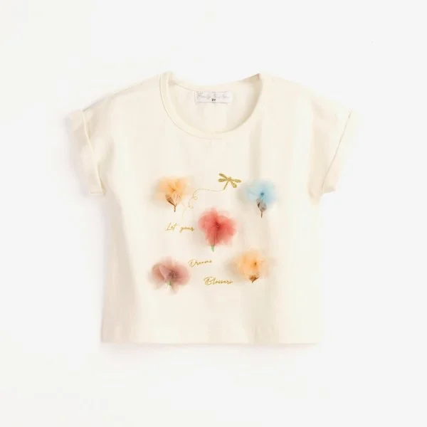 Φωτογραφία προϊόντος: Παιδική μπλούζα for Funky Kids κορίτσι 2-6 ετών 124-705109-1 Εκρού