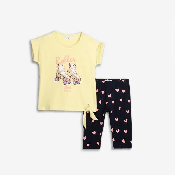 Φωτογραφία προϊόντος: Παιδικό σετ κολάν for Funky Kids κορίτσι 2-6 ετών 125-719104-2 Κίτρινο