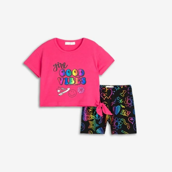Φωτογραφία προϊόντος: Παιδικό σετ κολάν for Funky Kids κορίτσι 2-6 ετών 125-727100-1 Φούξια