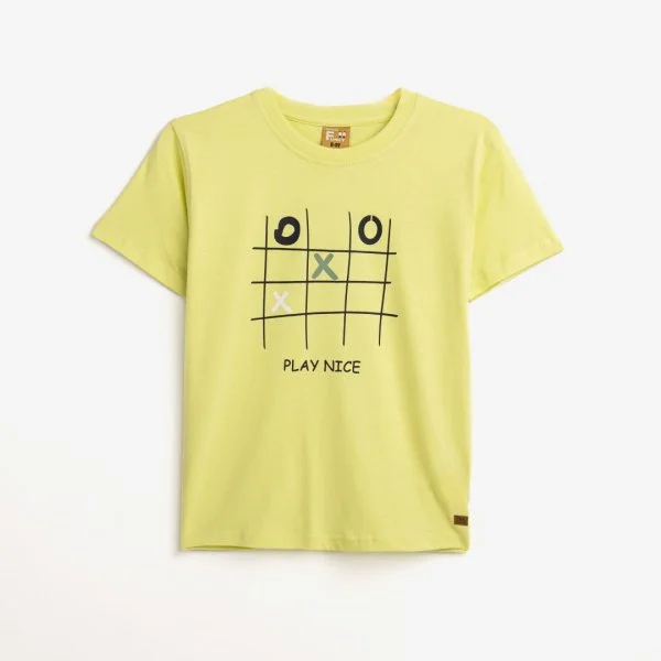 Φωτογραφία προϊόντος: Παιδική μπλούζα for Funky Kids αγόρι 6-16 ετών 124-105112-2 Κίτρινο