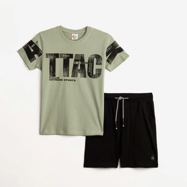 Φωτογραφία προϊόντος: Παιδικό σετ μακό for Funky Kids αγόρι 6-16 ετών 124-101152-1 Πράσινο