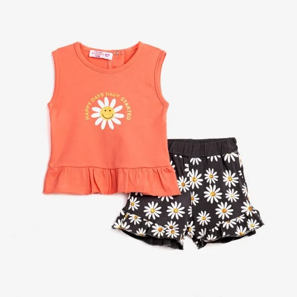 Φωτογραφία προϊόντος: Βρεφικό σετ σορτς for Funky Kids κορίτσι 6-24 μηνών 124-924108-2 Ροζ