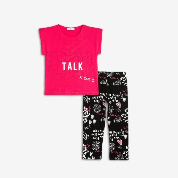 Φωτογραφία προϊόντος: Παιδικό σετ κολάν for Funky Kids κορίτσι 6-16 ετών 125-539104-1 Φούξια