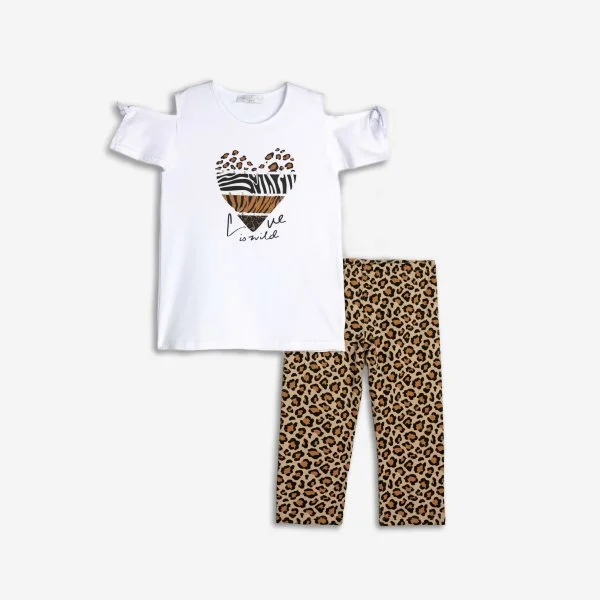 Φωτογραφία προϊόντος: Παιδικό σετ κολάν for Funky Kids κορίτσι 6-16 ετών 125-519109-1 Λευκό