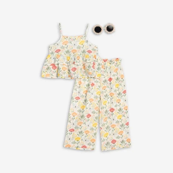 Φωτογραφία προϊόντος: Παιδικό σετ 3τμχ for Funky Kids κορίτσι 2-6 ετών 125-723103-1 Εκρού