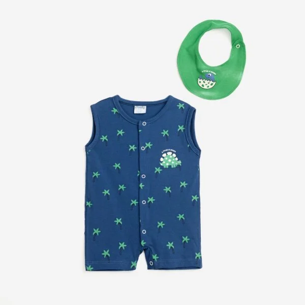 Φωτογραφία προϊόντος: Βρεφικό φορμάκι for Funky Kids αγόρι 1-12 μηνών 124-050103-1 Μπλε