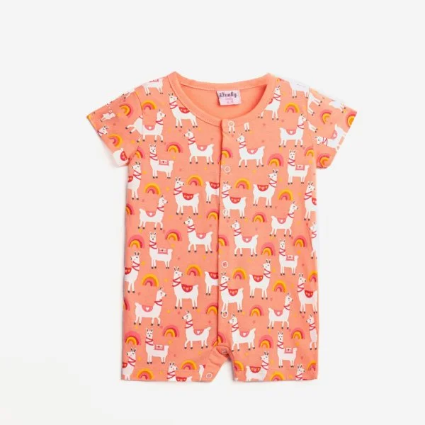 Φωτογραφία προϊόντος: Βρεφικό φορμάκι for Funky Kids κορίτσι 1-12 μηνών 124-060100-1 Σομόν