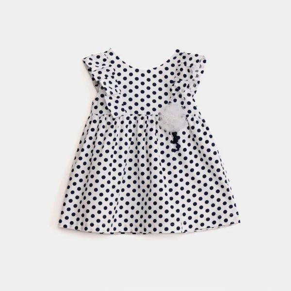 Φωτογραφία προϊόντος: Βρεφικό φόρεμα for Funky Kids κορίτσι 6-24 μηνών 124-929114-1 Λευκό