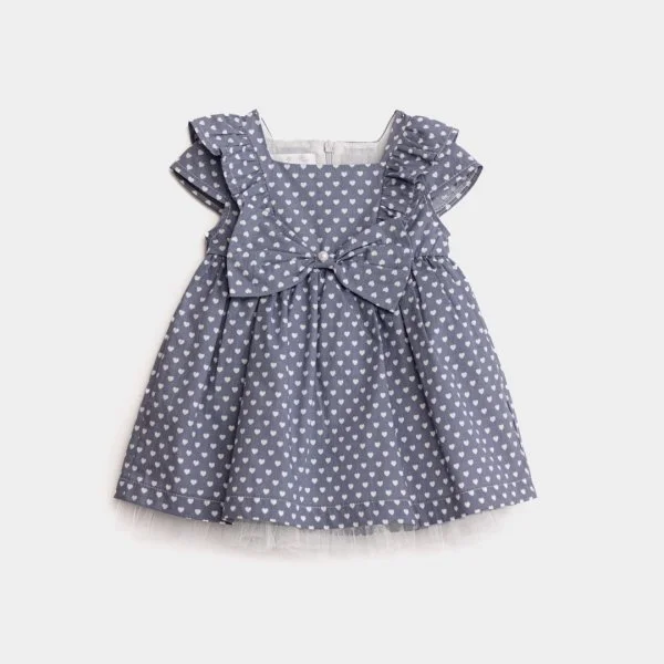 Φωτογραφία προϊόντος: Βρεφικό φόρεμα for Funky Kids κορίτσι 6-24 μηνών 124-929112-1 Μπλε