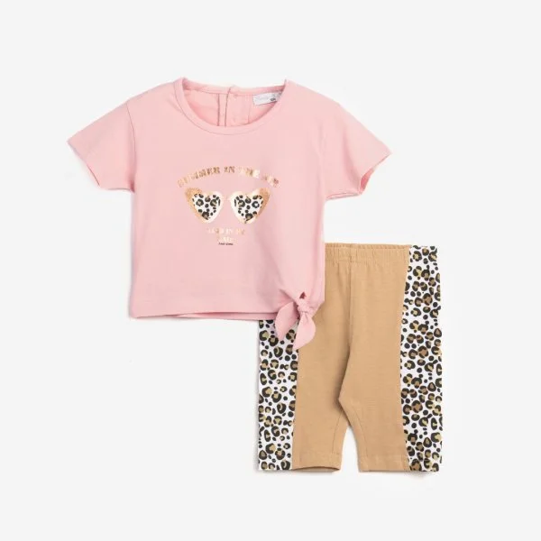 Φωτογραφία προϊόντος: Βρεφικό σετ κολάν for Funky Kids κορίτσι 6-24 μηνών 124-919120-1 Ροζ